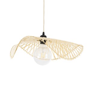 glo-01840-01840_2 GLOBOSTAR® MELEMELE 01840 BOHO ΚΡΕΜΑΣΤΟ ΦΩΤΙΣΤΙΚΟ ΠΛΕΓΜΑ ΜΟΝΟΦΩΤΟ 1 X E27 IP20 ΜΠΕΖ ΞΥΛΟ -