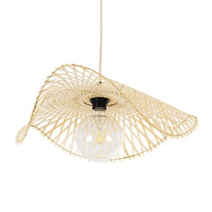 glo-01840-01840_6 GLOBOSTAR® MELEMELE 01840 BOHO ΚΡΕΜΑΣΤΟ ΦΩΤΙΣΤΙΚΟ ΠΛΕΓΜΑ ΜΟΝΟΦΩΤΟ 1 X E27 IP20 ΜΠΕΖ ΞΥΛΟ -