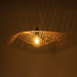 glo-01841-01841_3 GLOBOSTAR® MELEMELE 01841 BOHO ΚΡΕΜΑΣΤΟ ΦΩΤΙΣΤΙΚΟ ΠΛΕΓΜΑ ΜΟΝΟΦΩΤΟ 1 X E27 IP20 ΜΠΕΖ ΞΥΛΟ -