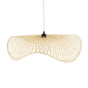 glo-01841-01841_7 GLOBOSTAR® MELEMELE 01841 BOHO ΚΡΕΜΑΣΤΟ ΦΩΤΙΣΤΙΚΟ ΠΛΕΓΜΑ ΜΟΝΟΦΩΤΟ 1 X E27 IP20 ΜΠΕΖ ΞΥΛΟ -