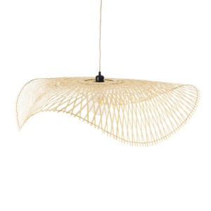 glo-01842-01842_7 GLOBOSTAR® MELEMELE 01842 BOHO ΚΡΕΜΑΣΤΟ ΦΩΤΙΣΤΙΚΟ ΠΛΕΓΜΑ ΜΟΝΟΦΩΤΟ 1 X E27 IP20 ΜΠΕΖ ΞΥΛΟ -