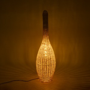 glo-01844-01844_3 GLOBOSTAR® PARADIS 01844 BOHO ΕΠΙΔΑΠΕΔΙΟ ΦΩΤΙΣΤΙΚΟ ΜΟΝΟΦΩΤΟ 1 X E27 IP20 ΜΠΕΖ ΞΥΛΟ - Μ35 X
