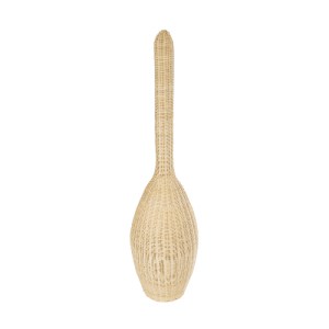 glo-01845-01845_4 GLOBOSTAR® PARADIS 01845 BOHO ΕΠΙΔΑΠΕΔΙΟ ΦΩΤΙΣΤΙΚΟ ΜΟΝΟΦΩΤΟ 1 X E27 IP20 ΜΠΕΖ ΞΥΛΟ - Μ40 X