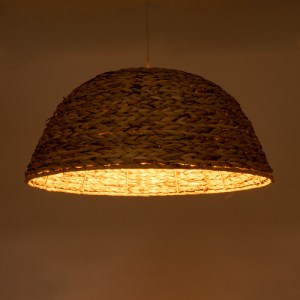 glo-01847-01847_3 GLOBOSTAR® MANGATA 01847 BOHO ΚΡΕΜΑΣΤΟ ΦΩΤΙΣΤΙΚΟ ΚΑΜΠΑΝΑ ΜΟΝΟΦΩΤΟ 1 X E27 IP20 ΜΠΕΖ ΞΥΛΟ -