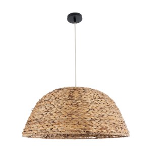 glo-01847-01847_4 GLOBOSTAR® MANGATA 01847 BOHO ΚΡΕΜΑΣΤΟ ΦΩΤΙΣΤΙΚΟ ΚΑΜΠΑΝΑ ΜΟΝΟΦΩΤΟ 1 X E27 IP20 ΜΠΕΖ ΞΥΛΟ -