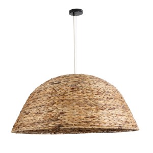 glo-01848-01848_04 GLOBOSTAR® MANGATA 01848 BOHO ΚΡΕΜΑΣΤΟ ΦΩΤΙΣΤΙΚΟ ΚΑΜΠΑΝΑ ΜΟΝΟΦΩΤΟ 1 X E27 IP20 ΚΑΦΕ ΞΥΛΟ -