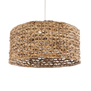 glo-01849-01849_2 GLOBOSTAR® MANGATA 01849 BOHO ΚΡΕΜΑΣΤΟ ΦΩΤΙΣΤΙΚΟ ΚΑΜΠΑΝΑ ΜΟΝΟΦΩΤΟ 1 X E27 IP20 ΚΑΦΕ ΞΥΛΟ -