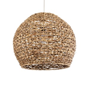glo-01851-01851_2 GLOBOSTAR® MANGATA 01851 BOHO ΚΡΕΜΑΣΤΟ ΦΩΤΙΣΤΙΚΟ ΚΑΜΠΑΝΑ ΜΟΝΟΦΩΤΟ 1 X E27 IP20 ΚΑΦΕ ΞΥΛΟ -