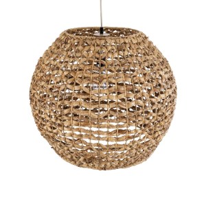 glo-01851-01851_7 GLOBOSTAR® MANGATA 01851 BOHO ΚΡΕΜΑΣΤΟ ΦΩΤΙΣΤΙΚΟ ΚΑΜΠΑΝΑ ΜΟΝΟΦΩΤΟ 1 X E27 IP20 ΚΑΦΕ ΞΥΛΟ -