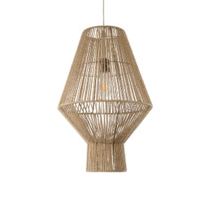 glo-01853-01853_5 GLOBOSTAR® CAYMAN 01853 BOHO ΚΡΕΜΑΣΤΟ ΦΩΤΙΣΤΙΚΟ ΠΛΕΓΜΑ ΜΟΝΟΦΩΤΟ 1 X E27 IP20 ΜΠΕΖ ΣΧΟΙΝΙ -