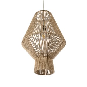 glo-01853-01853_6 GLOBOSTAR® CAYMAN 01853 BOHO ΚΡΕΜΑΣΤΟ ΦΩΤΙΣΤΙΚΟ ΠΛΕΓΜΑ ΜΟΝΟΦΩΤΟ 1 X E27 IP20 ΜΠΕΖ ΣΧΟΙΝΙ -