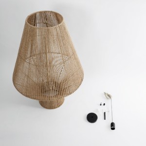 glo-01854-01854_10 GLOBOSTAR® CAYMAN 01854 BOHO ΚΡΕΜΑΣΤΟ ΦΩΤΙΣΤΙΚΟ ΠΛΕΓΜΑ ΜΟΝΟΦΩΤΟ 1 X E27 IP20 ΜΠΕΖ ΣΧΟΙΝΙ -