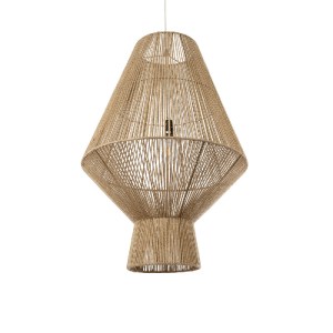 glo-01854-01854_2 GLOBOSTAR® CAYMAN 01854 BOHO ΚΡΕΜΑΣΤΟ ΦΩΤΙΣΤΙΚΟ ΠΛΕΓΜΑ ΜΟΝΟΦΩΤΟ 1 X E27 IP20 ΜΠΕΖ ΣΧΟΙΝΙ -