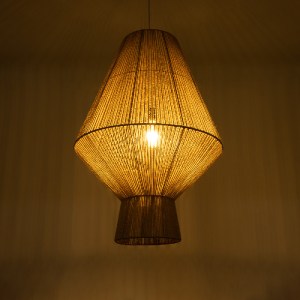 glo-01854-01854_3 GLOBOSTAR® CAYMAN 01854 BOHO ΚΡΕΜΑΣΤΟ ΦΩΤΙΣΤΙΚΟ ΠΛΕΓΜΑ ΜΟΝΟΦΩΤΟ 1 X E27 IP20 ΜΠΕΖ ΣΧΟΙΝΙ -
