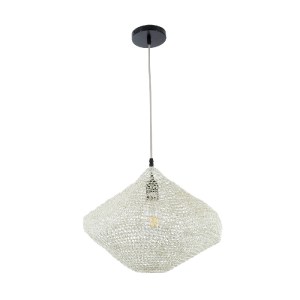 glo-01862-01862_4 GLOBOSTAR® KENTUCKY 01862 VINTAGE ΚΡΕΜΑΣΤΟ ΦΩΤΙΣΤΙΚΟ ΠΛΕΓΜΑ ΜΟΝΟΦΩΤΟ 1 X E27 IP20 ΜΠΕΖ ΜΕΤ