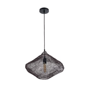glo-01863-01863_4 GLOBOSTAR® KENTUCKY 01863 VINTAGE ΚΡΕΜΑΣΤΟ ΦΩΤΙΣΤΙΚΟ ΠΛΕΓΜΑ ΜΟΝΟΦΩΤΟ 1 X E27 IP20 ΚΑΦΕ ΜΕΤ