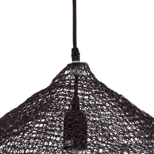 glo-01863-01863_8 GLOBOSTAR® KENTUCKY 01863 VINTAGE ΚΡΕΜΑΣΤΟ ΦΩΤΙΣΤΙΚΟ ΠΛΕΓΜΑ ΜΟΝΟΦΩΤΟ 1 X E27 IP20 ΚΑΦΕ ΜΕΤ