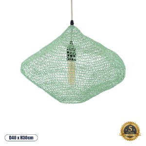 glo-01864-01864_0 GLOBOSTAR® KENTUCKY 01864 VINTAGE ΚΡΕΜΑΣΤΟ ΦΩΤΙΣΤΙΚΟ ΠΛΕΓΜΑ ΜΟΝΟΦΩΤΟ 1 X E27 IP20 ΤΙΡΚΟΥΑΖ