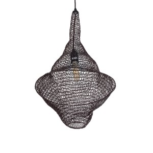 glo-01872-01872_6 GLOBOSTAR® KENTUCKY 01872 VINTAGE ΚΡΕΜΑΣΤΟ ΦΩΤΙΣΤΙΚΟ ΠΛΕΓΜΑ ΜΟΝΟΦΩΤΟ 1 X E27 IP20 ΚΑΦΕ ΜΕΤ