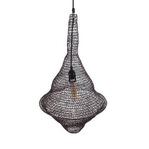 glo-01872-01872_7 GLOBOSTAR® KENTUCKY 01872 VINTAGE ΚΡΕΜΑΣΤΟ ΦΩΤΙΣΤΙΚΟ ΠΛΕΓΜΑ ΜΟΝΟΦΩΤΟ 1 X E27 IP20 ΚΑΦΕ ΜΕΤ