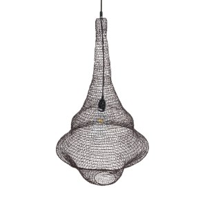 glo-01875-01875_7 GLOBOSTAR® KENTUCKY 01875 VINTAGE ΚΡΕΜΑΣΤΟ ΦΩΤΙΣΤΙΚΟ ΠΛΕΓΜΑ ΜΟΝΟΦΩΤΟ 1 X E27 IP20 ΚΑΦΕ ΜΕΤ