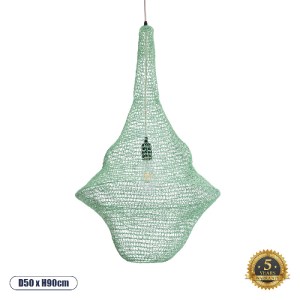 glo-01876-01876_0 GLOBOSTAR® KENTUCKY 01876 VINTAGE ΚΡΕΜΑΣΤΟ ΦΩΤΙΣΤΙΚΟ ΠΛΕΓΜΑ ΜΟΝΟΦΩΤΟ 1 X E27 IP20 ΤΙΡΚΟΥΑΖ