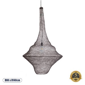 glo-01878-01878_0 GLOBOSTAR® KENTUCKY 01878 VINTAGE ΚΡΕΜΑΣΤΟ ΦΩΤΙΣΤΙΚΟ ΠΛΕΓΜΑ ΜΟΝΟΦΩΤΟ 1 X E27 IP20 ΚΑΦΕ ΜΕΤ