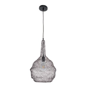 glo-01881-01881_4 GLOBOSTAR® KENTUCKY 01881 VINTAGE ΚΡΕΜΑΣΤΟ ΦΩΤΙΣΤΙΚΟ ΠΛΕΓΜΑ ΜΟΝΟΦΩΤΟ 1 X E27 IP20 ΚΑΦΕ ΜΕΤ
