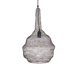 glo-01881-01881_5 GLOBOSTAR® KENTUCKY 01881 VINTAGE ΚΡΕΜΑΣΤΟ ΦΩΤΙΣΤΙΚΟ ΠΛΕΓΜΑ ΜΟΝΟΦΩΤΟ 1 X E27 IP20 ΚΑΦΕ ΜΕΤ