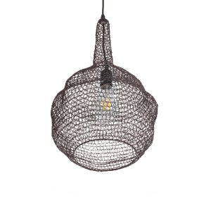 glo-01881-01881_6 GLOBOSTAR® KENTUCKY 01881 VINTAGE ΚΡΕΜΑΣΤΟ ΦΩΤΙΣΤΙΚΟ ΠΛΕΓΜΑ ΜΟΝΟΦΩΤΟ 1 X E27 IP20 ΚΑΦΕ ΜΕΤ