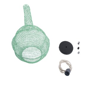 glo-01882-01882_11 GLOBOSTAR® KENTUCKY 01882 VINTAGE ΚΡΕΜΑΣΤΟ ΦΩΤΙΣΤΙΚΟ ΠΛΕΓΜΑ ΜΟΝΟΦΩΤΟ 1 X E27 IP20 ΤΙΡΚΟΥΑΖ