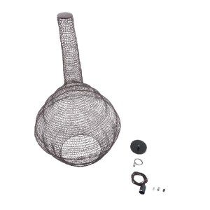 glo-01884-01884_11 GLOBOSTAR® KENTUCKY 01884 VINTAGE ΚΡΕΜΑΣΤΟ ΦΩΤΙΣΤΙΚΟ ΠΛΕΓΜΑ ΜΟΝΟΦΩΤΟ 1 X E27 IP20 ΚΑΦΕ ΜΕΤ