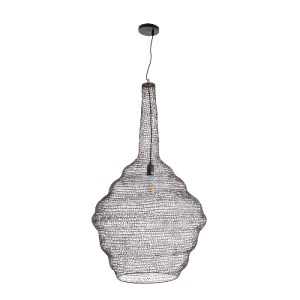 glo-01884-01884_4 GLOBOSTAR® KENTUCKY 01884 VINTAGE ΚΡΕΜΑΣΤΟ ΦΩΤΙΣΤΙΚΟ ΠΛΕΓΜΑ ΜΟΝΟΦΩΤΟ 1 X E27 IP20 ΚΑΦΕ ΜΕΤ