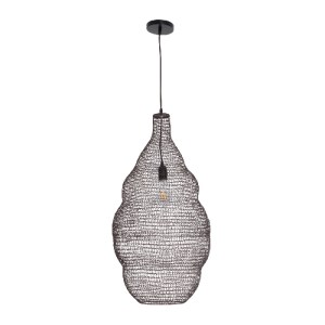 glo-01896-01896_4 GLOBOSTAR® KENTUCKY 01896 VINTAGE ΚΡΕΜΑΣΤΟ ΦΩΤΙΣΤΙΚΟ ΠΛΕΓΜΑ ΜΟΝΟΦΩΤΟ 1 X E27 IP20 ΚΑΦΕ ΜΕΤ