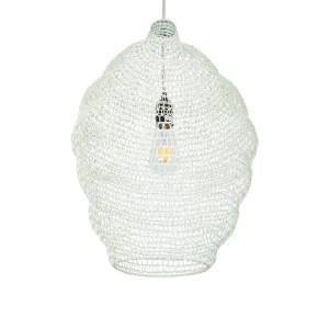 glo-01898-01898_6 GLOBOSTAR® KENTUCKY 01898 VINTAGE ΚΡΕΜΑΣΤΟ ΦΩΤΙΣΤΙΚΟ ΠΛΕΓΜΑ ΜΟΝΟΦΩΤΟ 1 X E27 IP20 ΜΠΕΖ ΜΕΤ