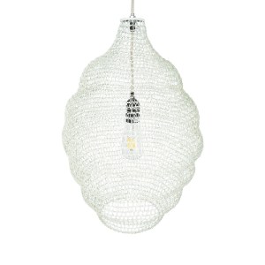 glo-01898-01898_7 GLOBOSTAR® KENTUCKY 01898 VINTAGE ΚΡΕΜΑΣΤΟ ΦΩΤΙΣΤΙΚΟ ΠΛΕΓΜΑ ΜΟΝΟΦΩΤΟ 1 X E27 IP20 ΜΠΕΖ ΜΕΤ