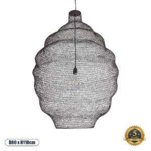 glo-01902-01902_0 GLOBOSTAR® KENTUCKY 01902 VINTAGE ΚΡΕΜΑΣΤΟ ΦΩΤΙΣΤΙΚΟ ΠΛΕΓΜΑ ΜΟΝΟΦΩΤΟ 1 X E27 IP20 ΚΑΦΕ ΜΕΤ