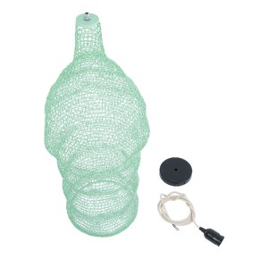 glo-01906-01906_10 GLOBOSTAR® KENTUCKY 01906 VINTAGE ΚΡΕΜΑΣΤΟ ΦΩΤΙΣΤΙΚΟ ΠΛΕΓΜΑ ΜΟΝΟΦΩΤΟ 1 X E27 IP20 ΤΙΡΚΟΥΑΖ