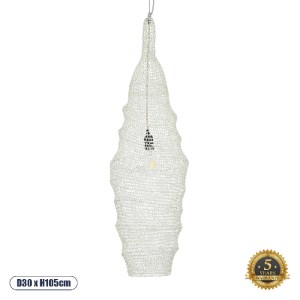 glo-01907-01907_0 GLOBOSTAR® KENTUCKY 01907 VINTAGE ΚΡΕΜΑΣΤΟ ΦΩΤΙΣΤΙΚΟ ΠΛΕΓΜΑ ΜΟΝΟΦΩΤΟ 1 X E27 IP20 ΜΠΕΖ ΜΕΤ