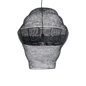 glo-01912-01912_5 GLOBOSTAR® KENTUCKY 01912 VINTAGE ΚΡΕΜΑΣΤΟ ΦΩΤΙΣΤΙΚΟ ΠΛΕΓΜΑ ΜΟΝΟΦΩΤΟ 1 X E27 IP20 ΜΑΥΡΟ ΜΕ