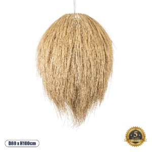 glo-01913-01913_0 GLOBOSTAR® ARCHIPELAGO 01913 BOHO ΚΡΕΜΑΣΤΟ ΦΩΤΙΣΤΙΚΟ ΠΛΕΓΜΑ ΜΟΝΟΦΩΤΟ 1 X E27 IP20 ΜΠΕΖ ΞΥΛ