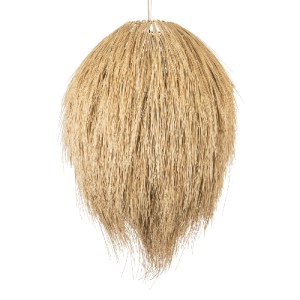 glo-01913-01913_2 GLOBOSTAR® ARCHIPELAGO 01913 BOHO ΚΡΕΜΑΣΤΟ ΦΩΤΙΣΤΙΚΟ ΠΛΕΓΜΑ ΜΟΝΟΦΩΤΟ 1 X E27 IP20 ΜΠΕΖ ΞΥΛ