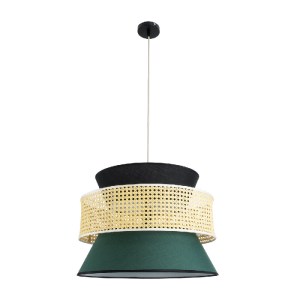 glo-01916-01916_4 GLOBOSTAR® SAIGE 01916 BOHO ΚΡΕΜΑΣΤΟ ΦΩΤΙΣΤΙΚΟ ΠΛΕΓΜΑ ΜΟΝΟΦΩΤΟ 1 X E27 IP20 ΜΠΕΖ ΞΥΛΟ ΜΕ Μ