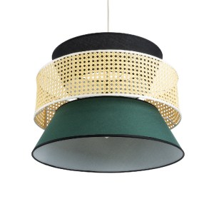 glo-01916-01916_6 GLOBOSTAR® SAIGE 01916 BOHO ΚΡΕΜΑΣΤΟ ΦΩΤΙΣΤΙΚΟ ΠΛΕΓΜΑ ΜΟΝΟΦΩΤΟ 1 X E27 IP20 ΜΠΕΖ ΞΥΛΟ ΜΕ Μ