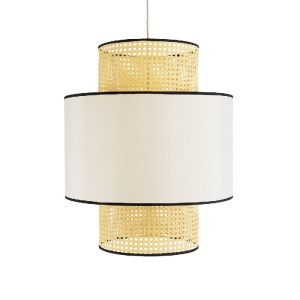 glo-01917-01917_5 GLOBOSTAR® SAIGE 01917 BOHO ΚΡΕΜΑΣΤΟ ΦΩΤΙΣΤΙΚΟ ΠΛΕΓΜΑ ΜΟΝΟΦΩΤΟ 1 X E27 IP20 ΜΠΕΖ ΞΥΛΟ ΜΕ Μ