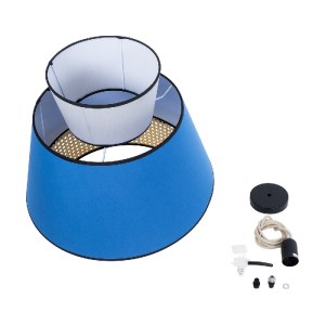 glo-01918-01918_10 GLOBOSTAR® SAIGE 01918 BOHO ΚΡΕΜΑΣΤΟ ΦΩΤΙΣΤΙΚΟ ΠΛΕΓΜΑ ΜΟΝΟΦΩΤΟ 1 X E27 IP20 ΜΠΕΖ ΞΥΛΟ ΜΕ Μ