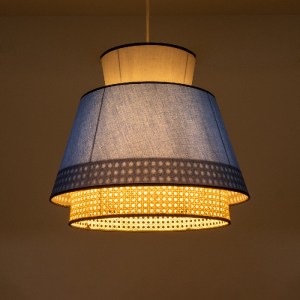 glo-01918-01918_3 GLOBOSTAR® SAIGE 01918 BOHO ΚΡΕΜΑΣΤΟ ΦΩΤΙΣΤΙΚΟ ΠΛΕΓΜΑ ΜΟΝΟΦΩΤΟ 1 X E27 IP20 ΜΠΕΖ ΞΥΛΟ ΜΕ Μ
