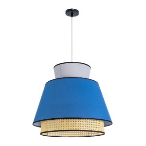 glo-01918-01918_4 GLOBOSTAR® SAIGE 01918 BOHO ΚΡΕΜΑΣΤΟ ΦΩΤΙΣΤΙΚΟ ΠΛΕΓΜΑ ΜΟΝΟΦΩΤΟ 1 X E27 IP20 ΜΠΕΖ ΞΥΛΟ ΜΕ Μ