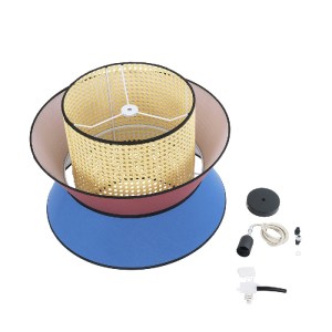 glo-01919-01919_12 GLOBOSTAR® SAIGE 01919 BOHO ΚΡΕΜΑΣΤΟ ΦΩΤΙΣΤΙΚΟ ΠΛΕΓΜΑ ΜΟΝΟΦΩΤΟ 1 X E27 IP20 ΜΠΕΖ ΞΥΛΟ ΜΕ Κ