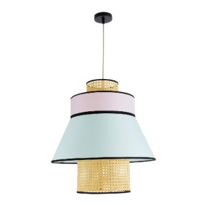 glo-01920-01920_4 GLOBOSTAR® SAIGE 01920 BOHO ΚΡΕΜΑΣΤΟ ΦΩΤΙΣΤΙΚΟ ΠΛΕΓΜΑ ΜΟΝΟΦΩΤΟ 1 X E27 IP20 ΜΠΕΖ ΞΥΛΟ ΜΕ Π